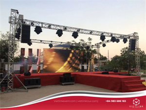 Thuê Âm Thanh Ánh Sáng Ngoài Trời – Hỗ Trợ Tư Vấn Tại VietLink Event