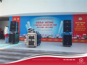 Cho thuê âm thanh sân khấu tại Hà Nội uy tín – VietLink Event