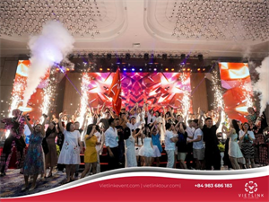 Gala Dinner Kết Hợp Gameshow Sáng Tạo – Giải Pháp Sự Kiện
